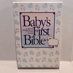 Baby's First Bible Nelson Hardcover-King James Version-Illustrated-112C-NEW